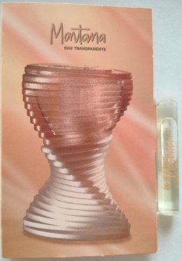 Próbka Montana Eau Transparente EDT W 1ml