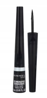 Rimmel Scandaleyes Exaggerate 001 Black eyeliner w płynie 2,5ml