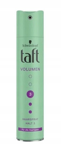 Schwarzkopf Taft Volumen 3 lakier do włosów delikatnych 250ml