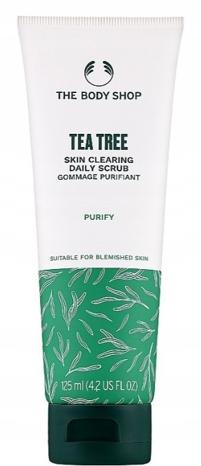 The Body Shop Tea Tree Daily Scrub peeling do twarzy 125ml