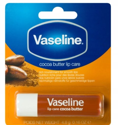 Vaseline Cocoa Butter Lip Care balsam do ust 4,8g Vaseline Cocoa Butter Lip Care balsam do ust 4,8g