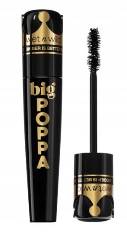 Wet n Wild Big Poppa Blackest Black tusz do rzęs 10ml