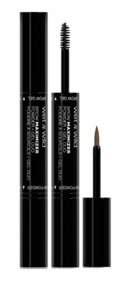 Wet n Wild Brow Maximizer Powder + Gel Duo Neutral Brown żel do brwi 3,5ml