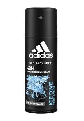 Adidas Ice Dive deo body spray dezodorant M 150ml Adidas Ice Dive deo body spray dezodorant M 150ml