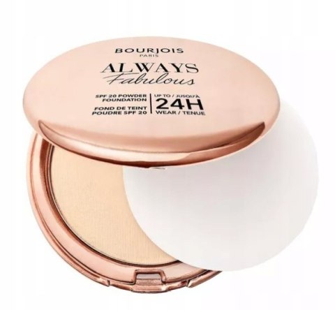 Bourjois Always Fabulous 24H SPF20 podkład w kompakcie 115 Golden Ivory 7g Bourjois Always Fabulous 24H SPF20 podkład w kompakcie 115 Golden Ivory 7g