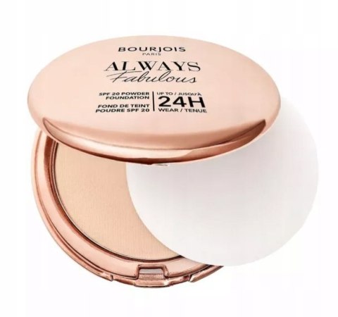 Bourjois Always Fabulous 24H SPF20 podkład w kompakcie 125 Ivory 7g Bourjois Always Fabulous 24H SPF20 podkład w kompakcie 125 Ivory 7g