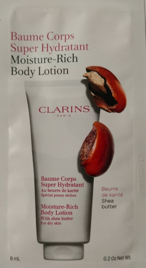 Clarins Moisture Rich Body Lotion nawilżający balsam do ciała 8ml