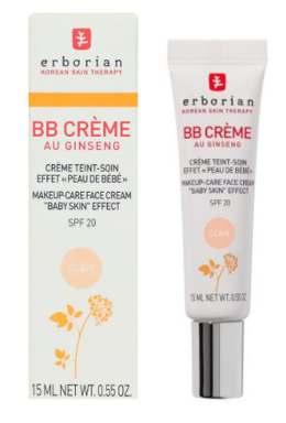 Erborian BB Creme Ginseng krem tonujący SPF20 Clair 15ml oryginał