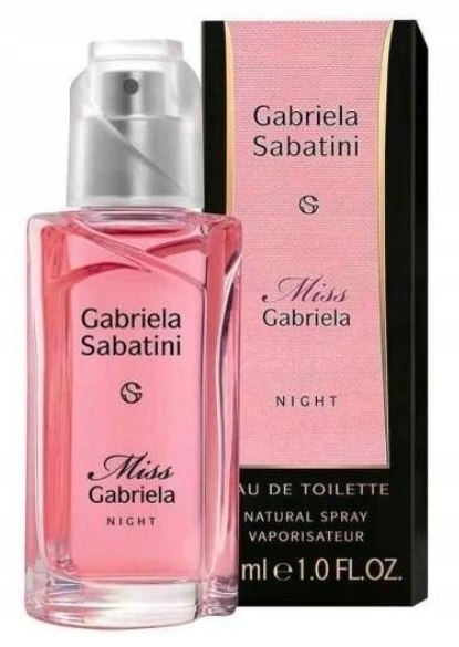 Gabriela Sabatini Miss Gabriela Night EDT W 30ml folia Gabriela Sabatini Miss Gabriela Night EDT W 30ml folia