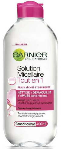 Garnier Solution Micellaire Tout en 1 płyn micelarny do wrażliwej 400ml Garnier Solution Micellaire Tout en 1 płyn micelarny do wrażliwej 400ml