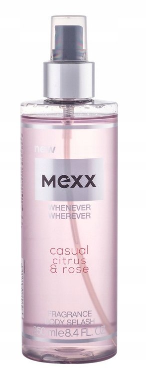 Mexx Whenever Wherever Casual Citrus & Rose Splash mgiełka do ciała W 250ml