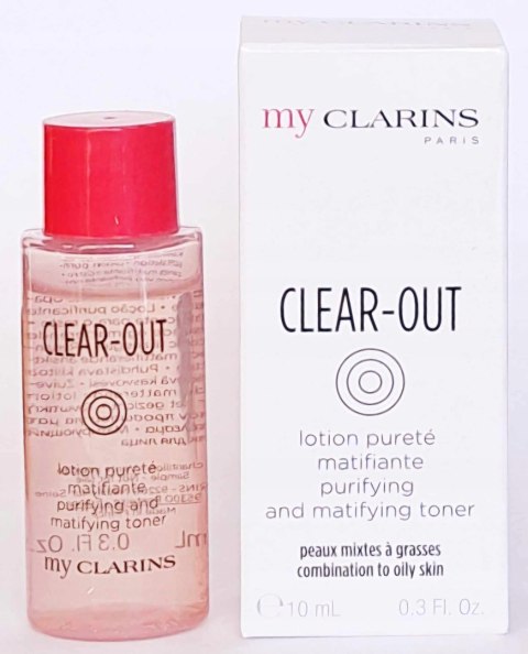 My Clarins Clear-Out Purifying And Matifying Toner tonik do twarzy 10ml