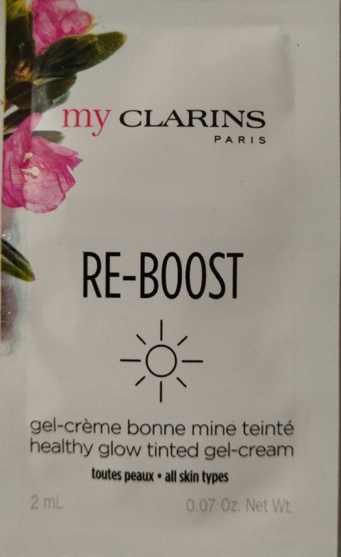My Clarins Re-Boost Healthy Glow Tinted żel-krem 2ml My Clarins Re-Boost Healthy Glow Tinted żel-krem 2ml