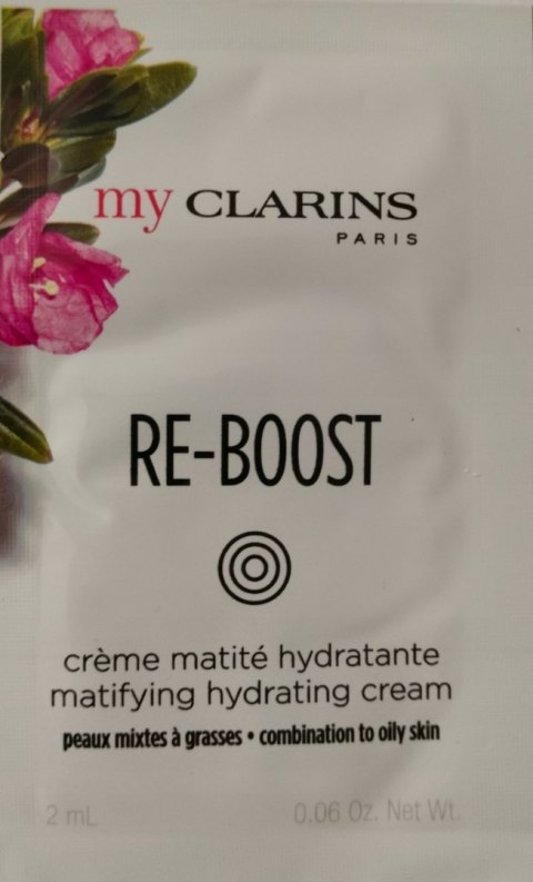 My Clarins Re-Boost Matifying Hydrating Cream krem matujący 2ml