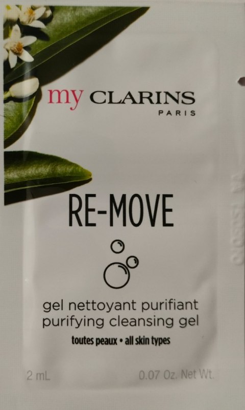 My Clarins Re-Move Purifying Cleansing żel 2ml