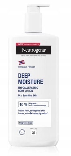Neutrogena Deep Moisture Body Lotion 10% gliceryny mleczko do ciała 400ml