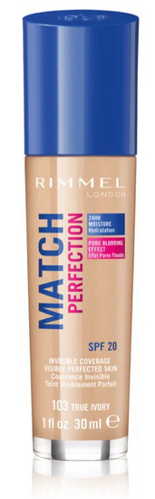 Rimmel Match Perfection podkład 103 True Ivory 30ml