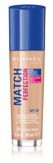 Rimmel Match Perfection podkład 201 Classic Beige 30ml
