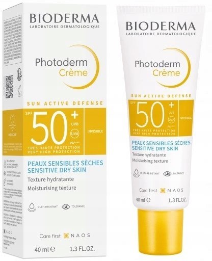 Bioderma Photoderm Creme SPF50+ krem ochronny do twarzy 40ml oryginał