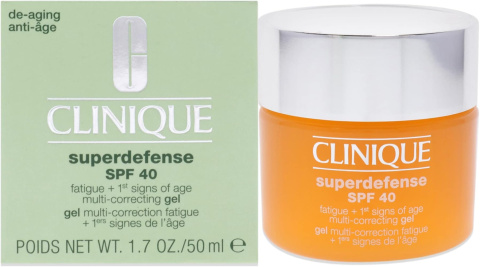 Clinique Superdefense SPF40 krem żel do twarzy 50ml oryginał Clinique Superdefense SPF40 krem żel do twarzy 50ml oryginał