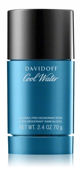 Davidoff Cool Water dezodorant w sztyfcie bez alkoholu M 70g