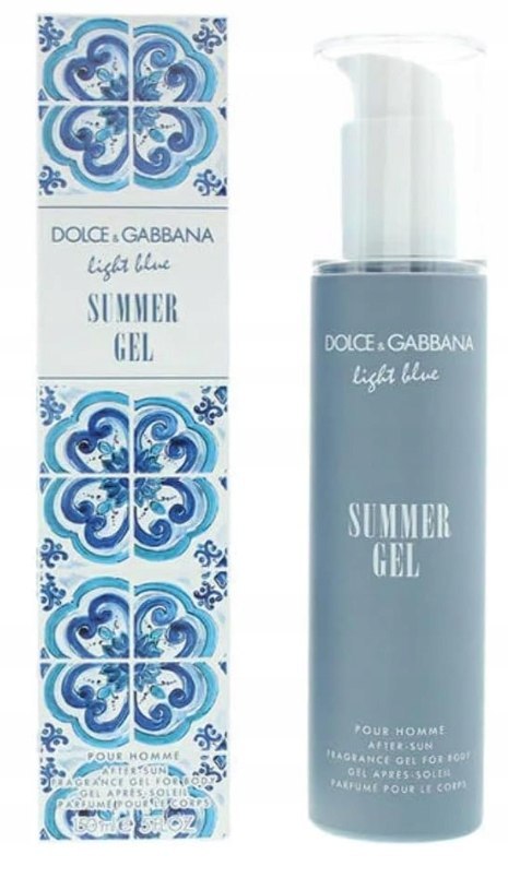 Dolce & Gabbana Light Blue Summer Gel Pour Homme żel / opalaniu 150ml folia