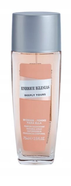 Enrique Iglesias Deeply Yours Woman dezodorant perfumowany w sprayu W 75ml Enrique Iglesias Deeply Yours Woman dezodorant perfumowany w sprayu W 75ml