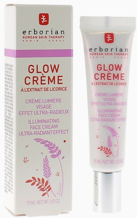 Erborian Glow Creme krem z efektem rozjaśniającym 15ml oryginał