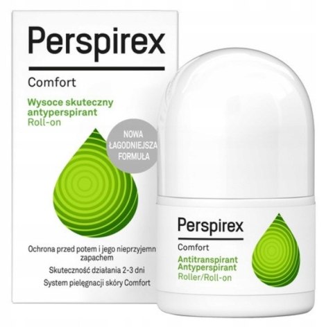 Perspirex Comfort Antyperspirant Roll-on do skóry wrażliwej U 20ml oryginał Perspirex Comfort Antyperspirant Roll-on do skóry wrażliwej U 20ml oryginał