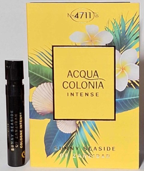 Próbka 4711 Acqua Colonia Intense Sunny Seaside of Zanzibar EDC U 1ml Próbka 4711 Acqua Colonia Intense Sunny Seaside of Zanzibar EDC U 1ml