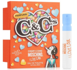Próbka Moschino Cheap & Chic I Love Love EDT W 1ml