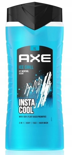 AXE Ice Chill 3w1 żel pod prysznic M 400ml AXE Ice Chill 3w1 żel pod prysznic M 400ml