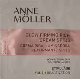 Anne Moller Stimulage Glow Firming Rich Cream SPF15 krem na dzień 2ml