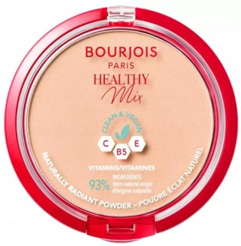 Bourjois Healthy Mix Clean Vegan 02 Vanilla puder matujący 10g Bourjois Healthy Mix Clean Vegan 02 Vanilla puder matujący 10g