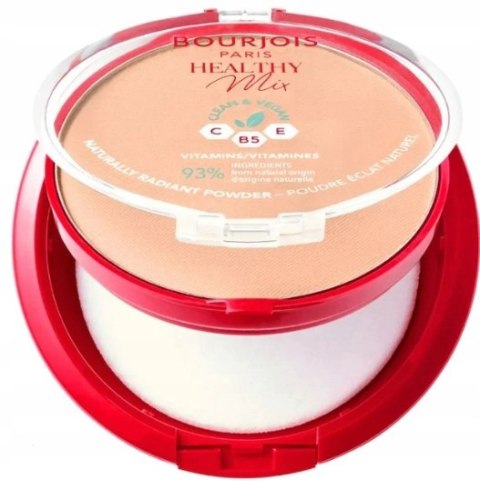 Bourjois Healthy Mix Clean Vegan 02 Vanilla puder matujący 10g Bourjois Healthy Mix Clean Vegan 02 Vanilla puder matujący 10g