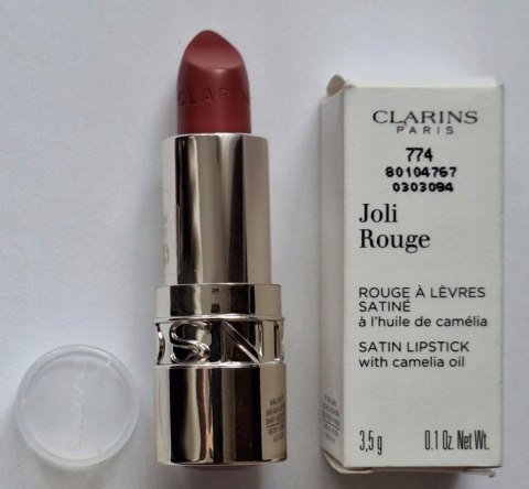 Clarins Joli Rouge 774 Pink Blossom szminka nawilżająca 3,5g Clarins Joli Rouge 774 Pink Blossom szminka nawilżająca 3,5g