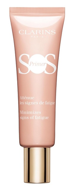 Clarins SOS Primer Minimizes signs of fatigue baza pod makijaż Pink 30ml