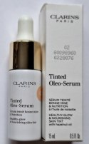 Clarins Tinted Oleo-Serum 02 oil serum tonujące do twarzy 15ml
