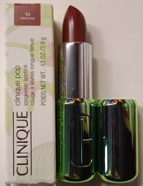Clinique Pop Longwear Lipstick Matte 10 matowa szminka 3,9g oryginał Clinique Pop Longwear Lipstick Matte 10 matowa szminka 3,9g oryginał