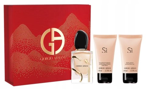Giorgio Armani Si EDP 3- częściowy zestaw damski Giorgio Armani Si EDP 3- częściowy zestaw damski