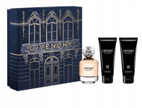 Givenchy L'Interdit EDP 3- częściowy zestaw damski Givenchy L'Interdit EDP 3- częściowy zestaw damski