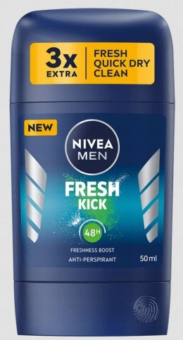 Nivea Men Fresh Kick antyperspirant w sztyfcie W 50ml