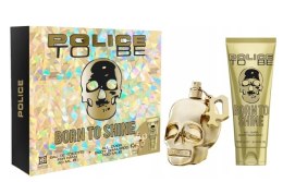 Police To be Born To Shine Man EDT 40ml+ żel pod prysznic 100ml zestaw M