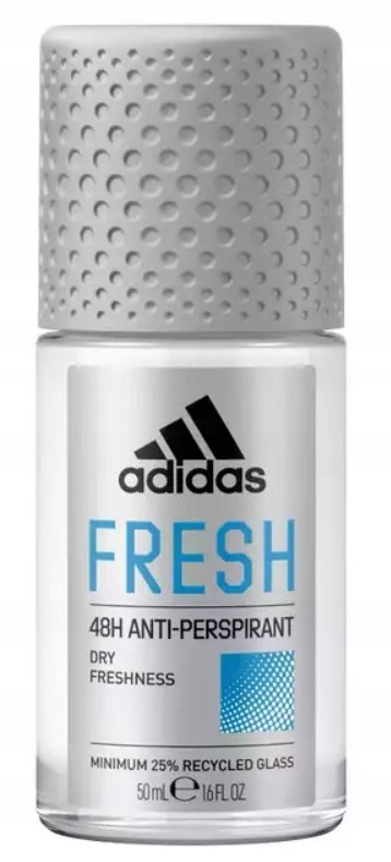 Adidas Fresh 48H Anti-Perspirant roll-on w kulce M 50ml Adidas Fresh 48H Anti-Perspirant roll-on w kulce M 50ml