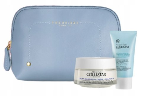 Collistar Attivi Puri Collagen zestaw krem, maseczka, kosmetyczka Collistar Attivi Puri Collagen zestaw krem, maseczka, kosmetyczka