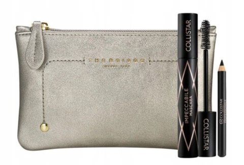 Collistar zestaw Impeccabile Mascara, kredka do oczu, kosmetyczka Collistar zestaw Impeccabile Mascara, kredka do oczu, kosmetyczka
