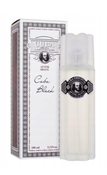 Cuba Black After Shave po goleniu M 100ml folia Cuba Black After Shave po goleniu M 100ml folia