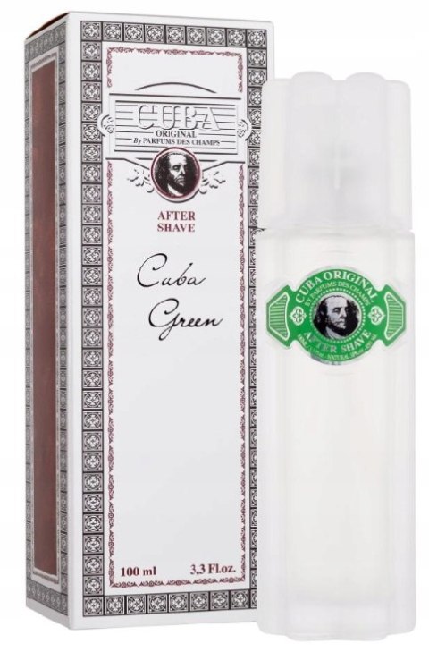 Cuba Green After Shave po goleniu M 100ml folia