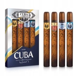 Cuba Quad For Men Gold & Royal & Winner & Shadow EDT 4x35ml zestaw męski