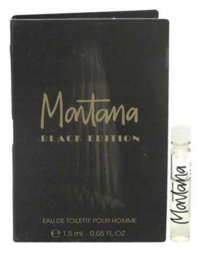 Próbka Montana Black Edition EDT M 1,5ml Próbka Montana Black Edition EDT M 1,5ml